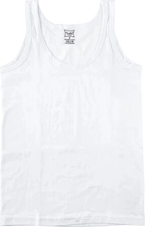  Erkek Ribana Askılı Atlet 2'li Paket Siyah Beden 6 (2XL)