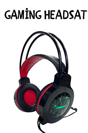 SNRELK  sencrom X5 RGB GAMİNG OYUNCU KULAKLIĞI MİKROFONLU 3,5MM