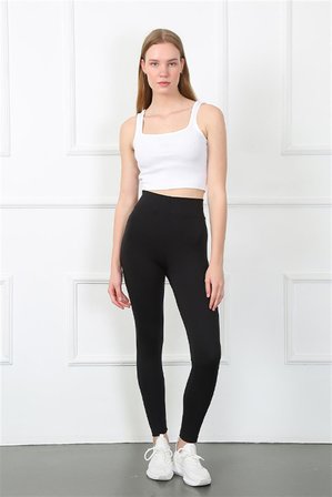 Moda Çizgi Micro Tayt 5917 Siyah