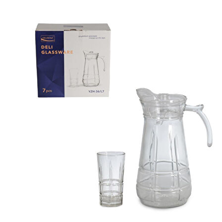 Delısoga Su Takımı Dekorlu 7 Parça YZH-36/L7