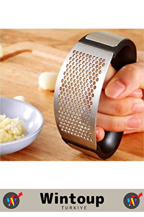 Premium Yüksek Kaliteli Garlic Press Rahat Tutuş Gondol Tasarım Çelik Yeni Nesil Sarımsak Rendesi