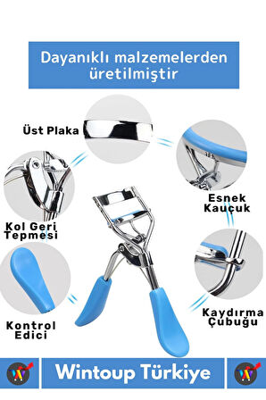 Özel Üretim Yüksek Kaliteli Hassas Kullanım Yüz Bakım Göz Makyaj Kirpik Kıvırıcı Eyelash Curler