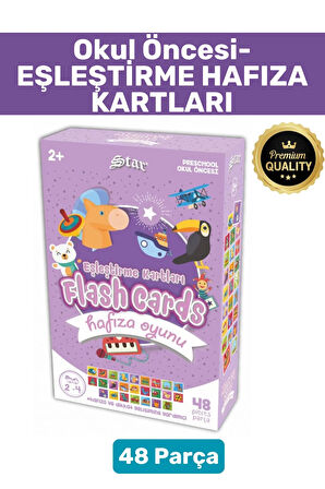 Preschool Eğitici Öğretici Zeka Hafıza Geliştirici Okul Öncesi Eğlenceli EŞLEŞTİRME HAFIZA OYUNU