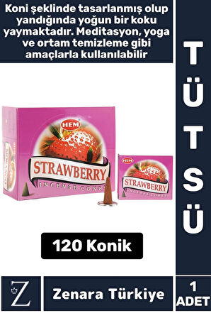 Rahatlama Arınma Dinginlik Meditasyon Yoga Chakra Pozitif Enerji Hoş Kokulu KONİK TÜTSÜ 120 Adet