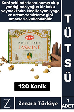 Rahatlama Arınma Dinginlik Meditasyon Yoga Chakra Pozitif Enerji Hoş Kokulu KONİK TÜTSÜ 120 Adet