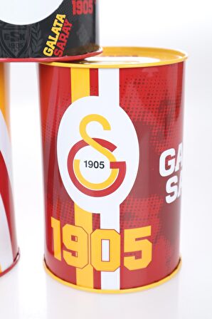 YENİ SEZON LİSANSLI BÜYÜK BOY GALATASARAY METAL KUMBARA 