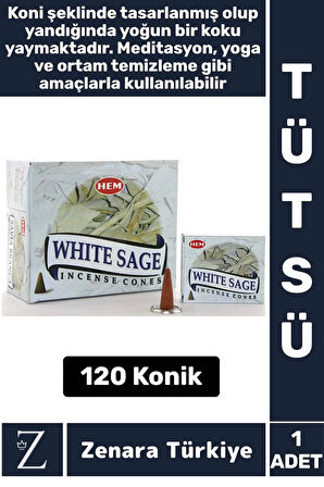 Rahatlama Arınma Dinginlik Meditasyon Yoga Chakra Pozitif Enerji Hoş Kokulu KONİK TÜTSÜ 120 Adet