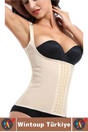 Özel Üretim Vücut Şekillendiren Toparlayan İncelten Ağrı Azaltan Ter Emici Kadın Askılı LATEX KORSE