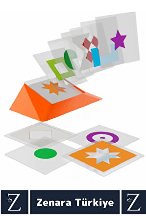 Eğitici Görsel Algı Zeka Problem Çözme Becerisi Geliştirici Eğlenceli Çocuk Oyun ŞEKLİ TAMAMLA