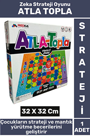 Eğitici Görsel Algı Strateji Zeka Gelişimi Analitik Düşünme Odaklanma Eğlenceli Oyun ATLA TOPLA