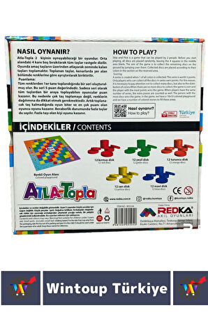 Eğitici Görsel Algı Strateji Zeka Gelişimi Analitik Düşünme Odaklanma Eğlenceli Oyun ATLA TOPLA