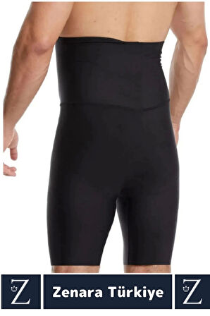 Gündelik Kaymaz Göbek Kalça Toparlayan Sıkılaştıran Bel Düzleştiren İncelten Erkek Duble Boxer Korse