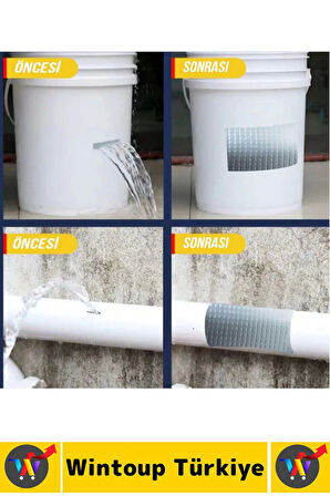 Ultra Güçlü Su Neme Dayanıklı Çok Amaçlı Montaj Onarım İzolasyon Tamir Bantı Sarı 48 Mm x 10 Metre