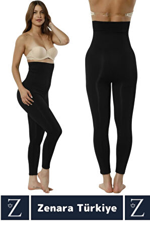 Gündelik Doğal Görünüm 2 Beden İncelten Vücut Toparlayan Çift Kat LAZER KESİM Yüksek Bel Korse TAYT