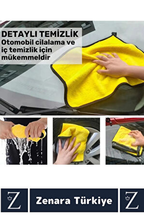 Yüksek Kaliteli Araba Mutfak Banyo Lavabo Yıkama Temizleme Hassas Derin Temizlik Yün Mikrofiber Bez