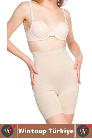 Özel Üretim Alt Karın Bel Toparlayan Sıkılaştıran Popo Şekillendiren Elastik POPO AÇIK PAÇALI KORSE