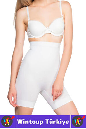 Özel Üretim Alt Karın Bel Toparlayan Sıkılaştıran Popo Şekillendiren Elastik POPO AÇIK PAÇALI KORSE