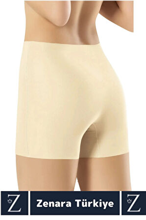 İç Göstermez Kaymaz Vücut Şekillendiren Sıkılaştıran Toparlayan LAZER KESİM Yüksek Bel Boxer Korse