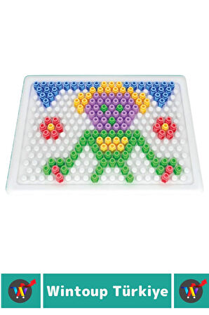 Premium Eğlenceli Kol Parmak Kasları Hayalgücü Beceri Geliştiren Çocuk Oyun 150 Boncuk KODLAMA OYUNU