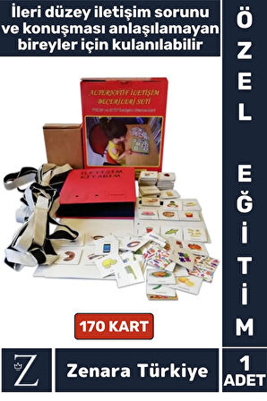 Tüm Yaşlar Eğitici Konuşma Zorluğu İletişim Becerisi Geliştiren ÖZEL EĞİTİM İLETİŞİM BECERİLERİ SETİ