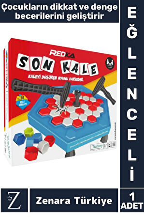 Çocuk Eğitici El Göz Koordinasyon Stratejik Beceri Dikkat Geliştiren Eğlenceli Oyun SON KALE