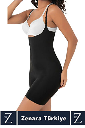 İz İç Göstermez Kaymaz Sıkılaştıran Şekillendiren Toparlayan LAZER KESİM Askılı Tam Boy Korse