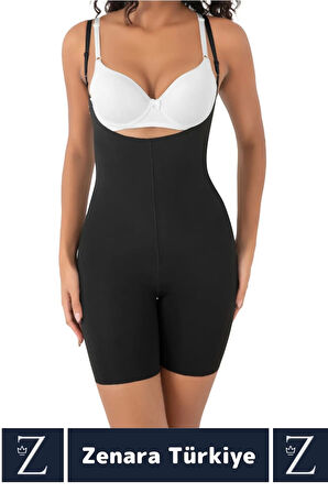 İz İç Göstermez Kaymaz Sıkılaştıran Şekillendiren Toparlayan LAZER KESİM Askılı Tam Boy Korse