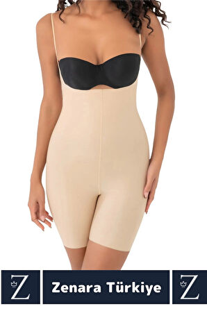 İz İç Göstermez Kaymaz Sıkılaştıran Şekillendiren Toparlayan LAZER KESİM Askılı Tam Boy Korse