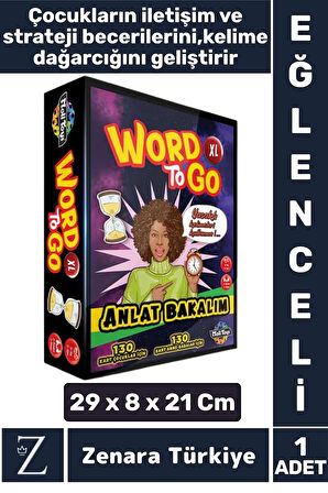 Eğitici Strateji Kelime Dağarcığı İletişim Bilgisi Çocuk Aile Grup Eğlenceli Oyun ANLAT BAKALIM