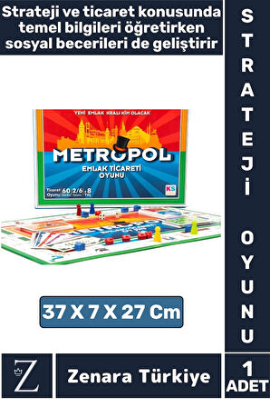 Eğlenceli İletişim Sosyal Stratejik Ticari Beceri Gelişimi Arkadaş Grup Oyun METROPOL EMLAK TİCARET