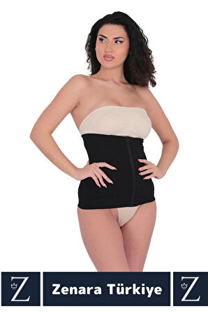 Özel Üretim İz İç Göstermez Vücut Şekillendiren Toparlayan Beden Küçülten Ağraflı Bel Korsesi