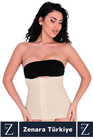 Özel Üretim İz İç Göstermez Vücut Şekillendiren Toparlayan Beden Küçülten Ağraflı Bel Korsesi