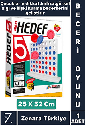 Eğitici Görsel Algı Dikkat Hafıza İlişki Kurma Beceri Geliştirici Çocuk Eğlenceli Oyun HEDEF 5