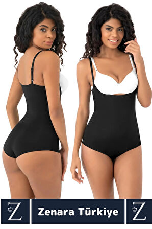 İç Göstermez Kaymaz Sıkılaştıran Şekillendiren Toparlayan LAZER KESİM Askılı Gögüs Altı Body Korse