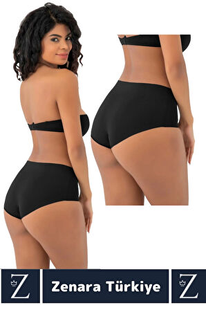 Gündelik İz Göstermez Vücut Sıkılaştıran İncelten Toparlayan Lazer Kesim Dikişsiz Bato Külot Korse