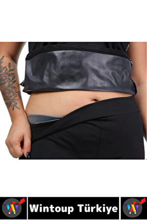 Günlük Spor Kullanım Terleme Hızlandıran Rahat Destekleyici TERMAL SAUNA TAYT ATLET TAKIM