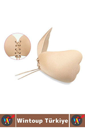 İz Bırakmaz Kaymaz Göğüs Dikleştiren Dolgun Gösteren Toparlayan Göğüs Ucu Kapatıcı Yapışkan SÜTYEN
