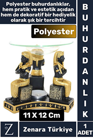 Özel Model Dekoratif Hediye Aromaterapi Yoga Meditasyon Kolay Temizlenir Polyester BUHURDANLIK