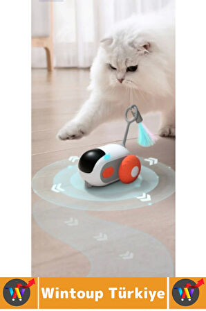 Evcil Hayvan Kedi Fiziksel Gelişm İlgi Çekici Eğlenceli Şarjlı Uzaktan Kumandalı Robot Kedi Oyuncağı