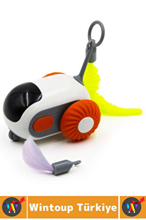 Evcil Hayvan Kedi Fiziksel Gelişm İlgi Çekici Eğlenceli Şarjlı Uzaktan Kumandalı Robot Kedi Oyuncağı