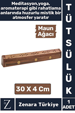 Dayanıklı Yoga Chakra Meditasyon Aromaterapi Pozitif Enerji Yüksek Kalite Maun Ağacı TABUT TÜTSÜLÜK