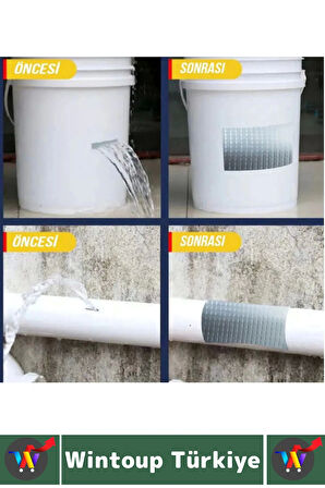 Uzun Ömürlü Su Nem Küfe Dayanıklı Çok Amaçlı YEŞİL Montaj Onarım Tamir Bantı 48 Mm X 10 Metre