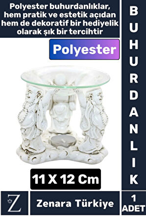 Dekoratif Hediye Aromaterapi Yoga Meditasyon Kolay Temizlenir Yüksek Kaliteli Polyester BUHURDANLIK