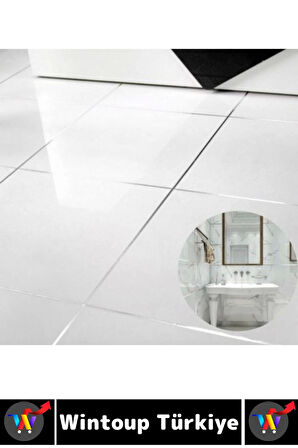 Uzun Ömürlü Kendinden Yapışkanlı Karo Zemin Fayans Derz 0.5 Cm X 50 Metre Gri Şerit Bant 3 Adet