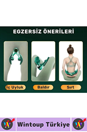 Kompakt Çok Fonksiyonlu Ev Ofis Bacak Kalça Sırt Dijital Sayaçlı Kadın Spor Egzersiz Aleti