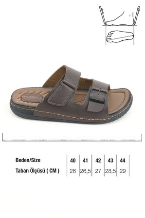 Gezer 11663 Anatomik Rahat Taban Ayarlanabilir Erkek Terliği