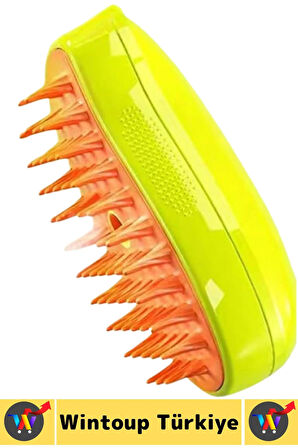 Evcil Hayvan Kedi Banyo Tüy Tarama Masaj Etkili Yumuşak Zararsız Çok Fonksiyonlu Buharlı Tarak