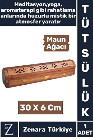 Yüksek Kalite Yoga Meditasyon Aromaterapi Chakra Pozitif Enerji Dayanıklı Maun Ağacı TABUT TÜTSÜLÜK