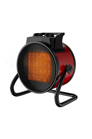 Elektrikli Isıtıcı Fan 3000W Hızlı Isınma, 3 Kademeli Ayar, Sessiz PTC Isıtma