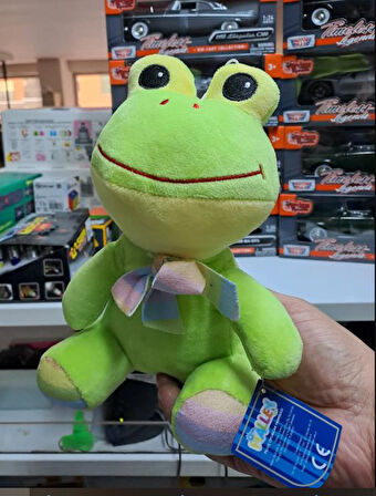 Oyuncak Peluş Sevimli Uyku Arkadaşı Kurbağa 20 cm